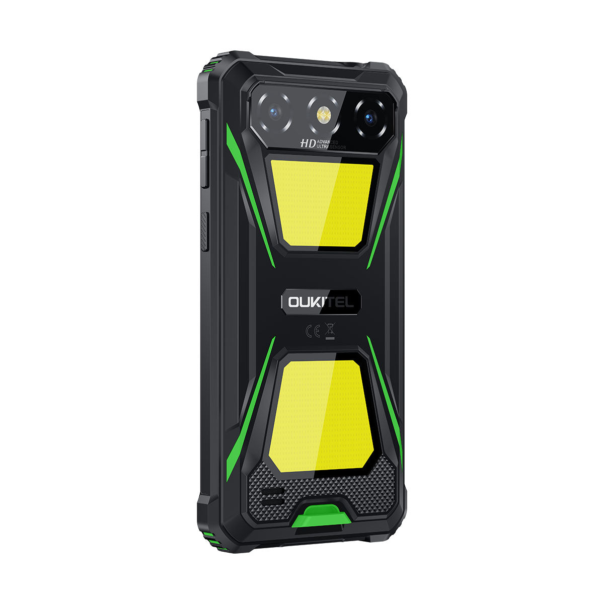 Oukitel G5 - Smartphone Rugged 4G Android 14, 6.0" HD+, 4GB+64/128GB, Batteria da 6.300mAh, Luci da Campeggio, NFC