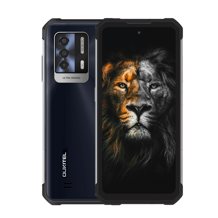 Oukitel WP17 - Smartphone Rugged 6.78'' FHD+, Batteria 8300 mAh, 8 GB + 128 GB, Tripla Fotocamera 64MP + 20MP + 2MP (Visione Notturna)