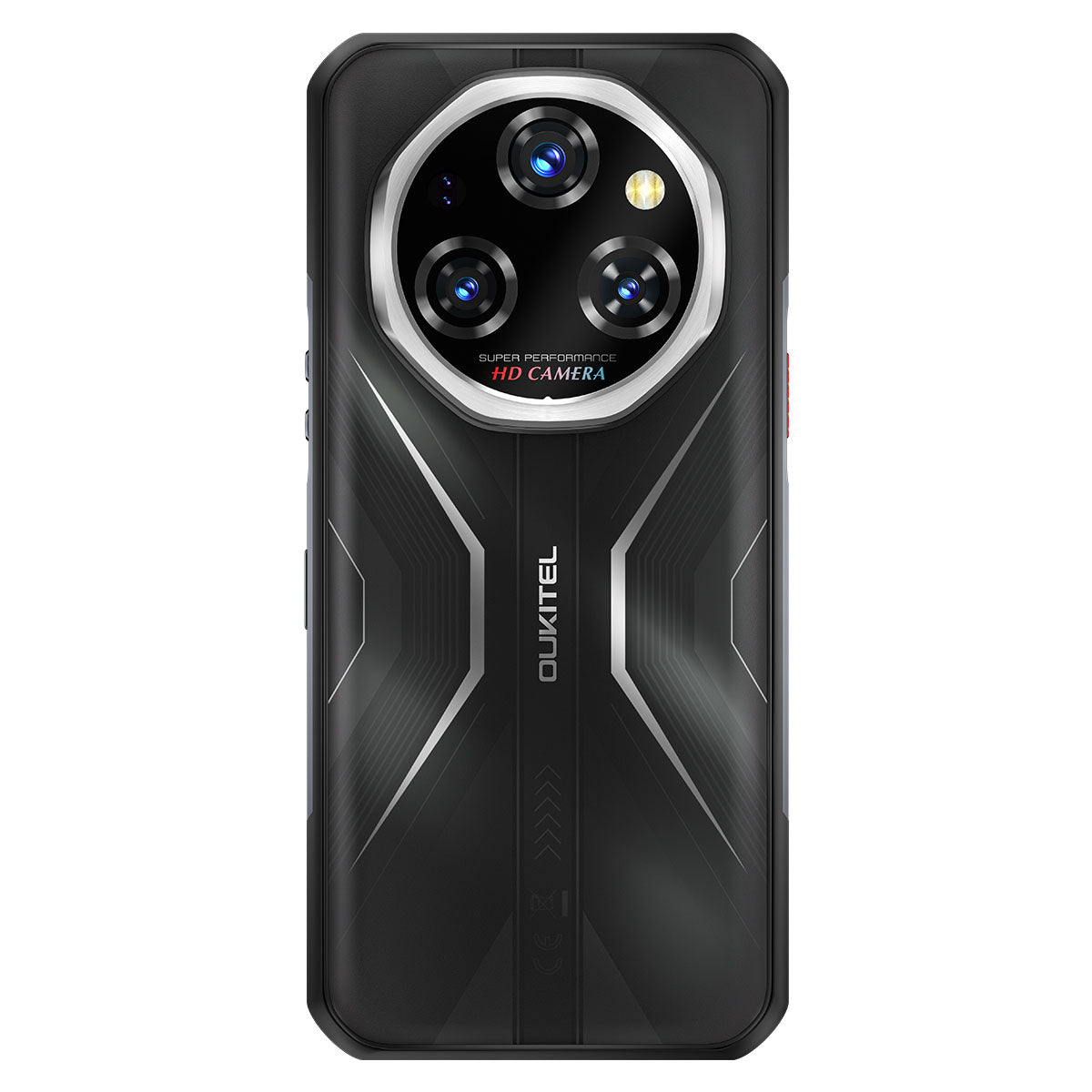 Oukitel WP55 - Smartphone Rugged 5G, 12GB+256GB, Batteria 11.000mAh, 6.6" FHD+ 120Hz, Android 15, Fotocamera 108MP