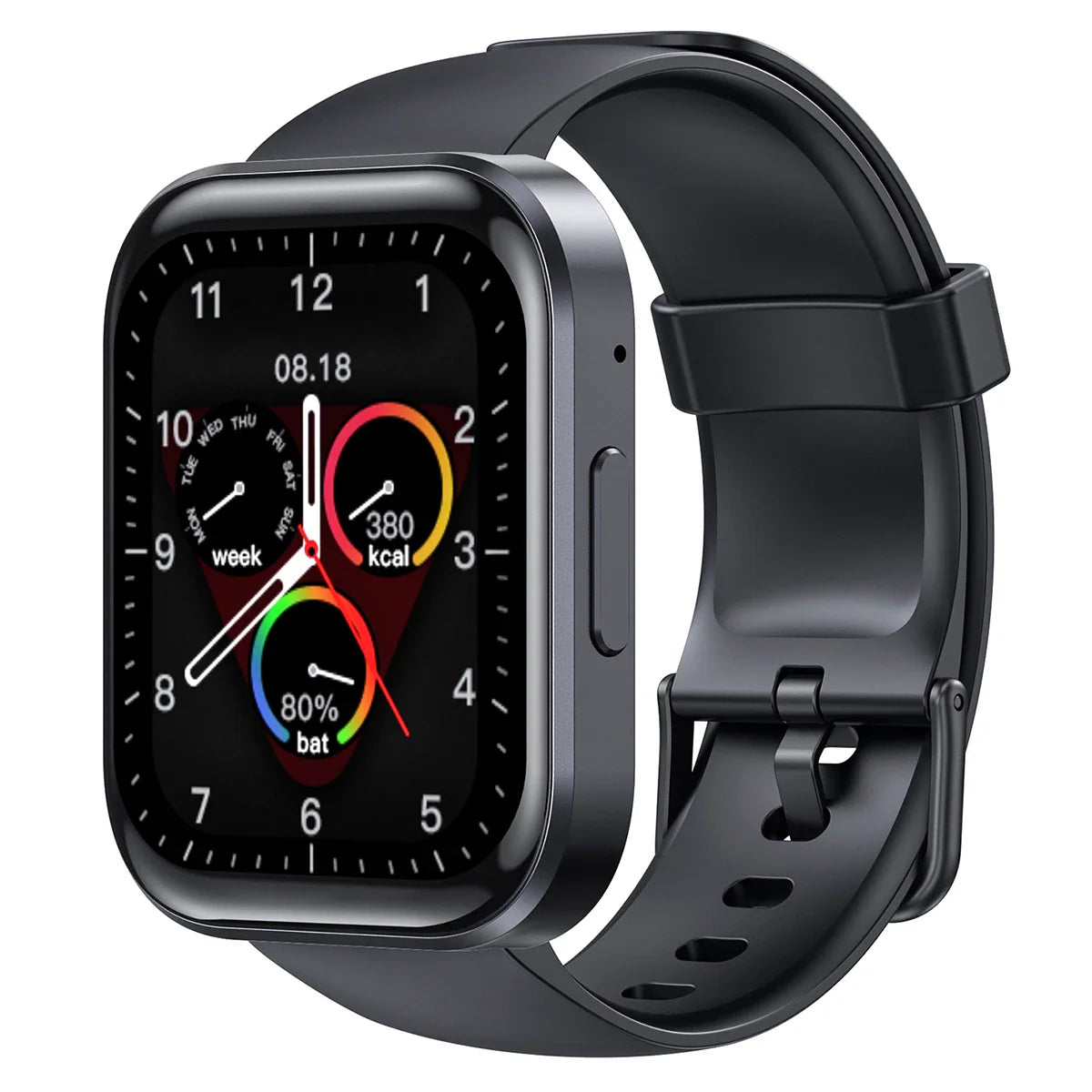 Oukitel BT103 - Orologio Connesso 1.91" HD, Frequenza Cardiaca, SpO2, Sonno, IP68, Oltre 100 Modalità Sportive, Android/iOS