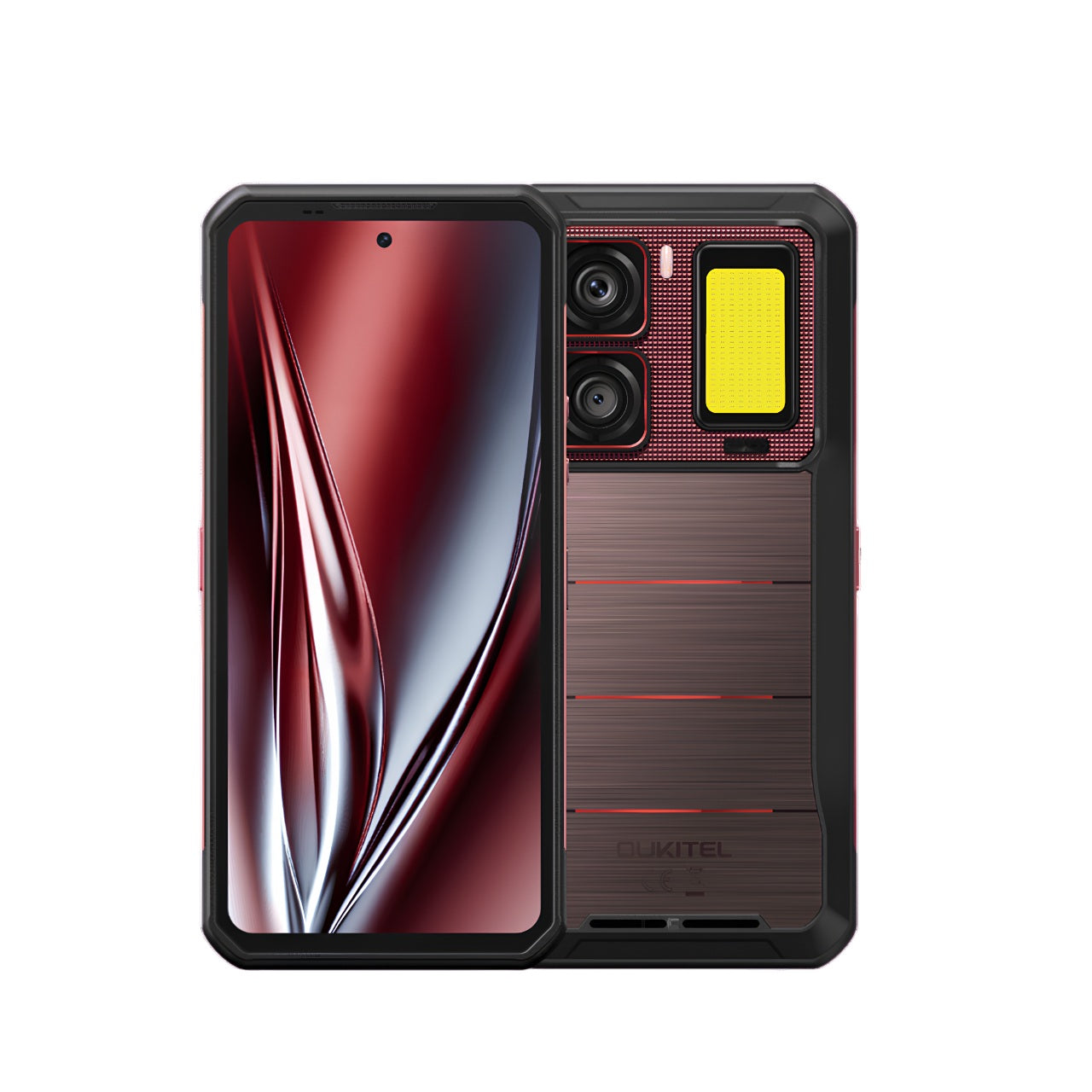 OUKITEL WP300 - Smartphone Modulare 5G Rugged Android 15, 6.8" FHD+, 12GB+512GB, Batteria da 16.000mAh, Fotocamera 108MP, Smartwatch e Auricolari TWS