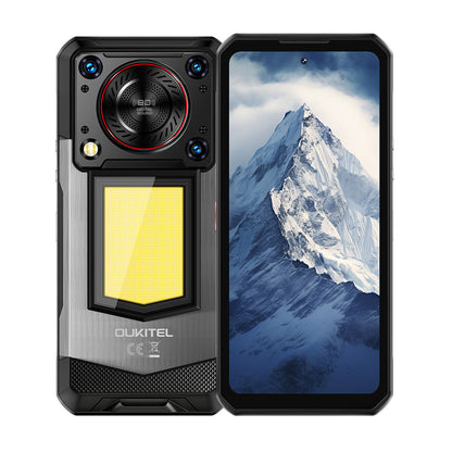 OUKITEL WP56 - 5G Rugged Android 15, 6.8" FHD+, 12GB+512GB, Batteria da 16.000mAh, Fotocamera 108MP, Torcia da Campeggio 1000 Lumen, NFC