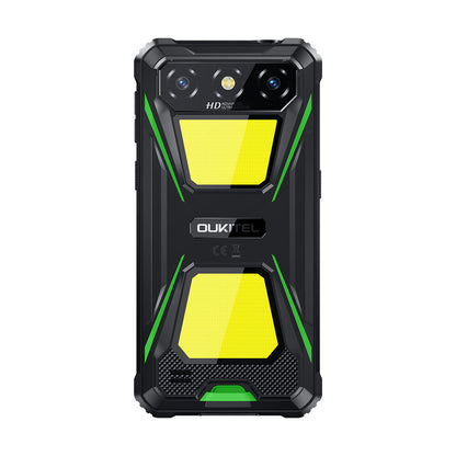 Oukitel G5 - Smartphone Rugged 4G Android 14, 6.0" HD+, 4GB+64/128GB, Batteria da 6.300mAh, Luci da Campeggio, NFC