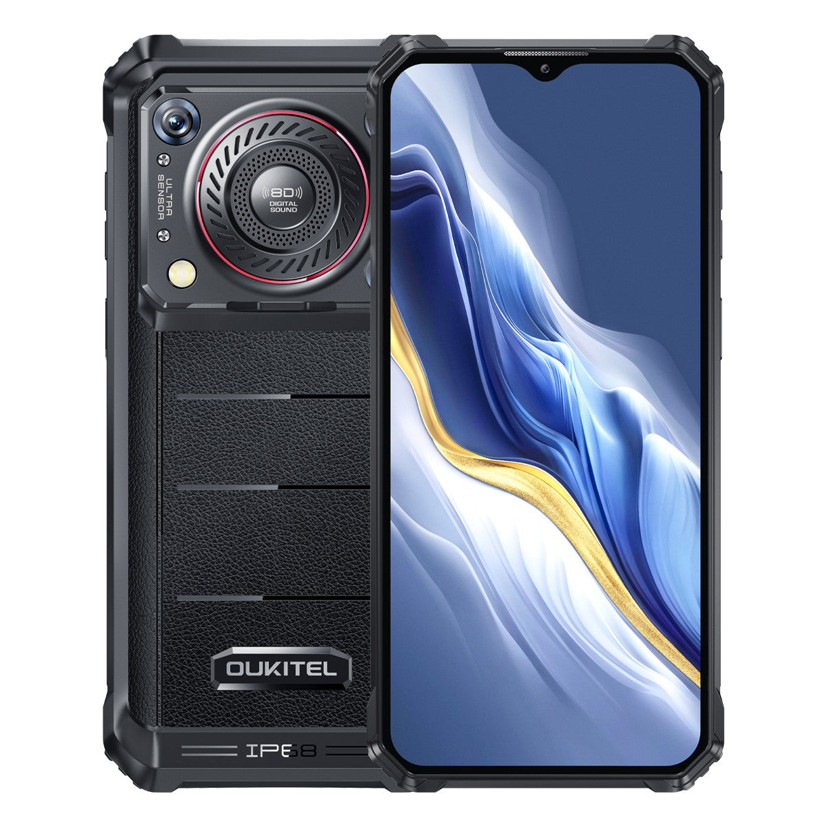Oukitel WP36 Pro - Telefono Ultra Resistente, 10.600 mAh, 6/256 GB, Suono 8D